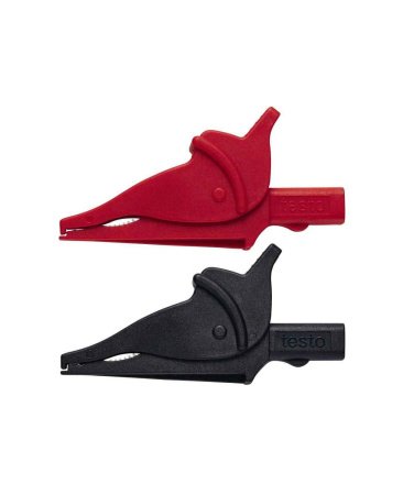 Комплект изолированных зажимов типа “крокодил” Testo купить по низкой цене | МАКСПРОФИТ