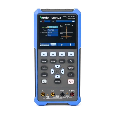 Осциллограф-мультиметр VERDO SH1402 с генератором купить по низкой цене | МАКСПРОФИТ