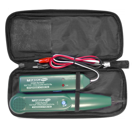 Кабельный тестер-трассоискатель МЕГЕОН 40017 купить по низкой цене | МАКСПРОФИТ