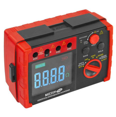 Измеритель сопротивления заземления (омметр) МЕГЕОН 13122 купить по низкой цене | МАКСПРОФИТ