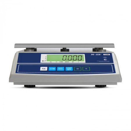 Фасовочные настольные весы M-ER 326 AFL-6.1 "Cube" c USB-COM LCD купить по низкой цене | МАКСПРОФИТ
