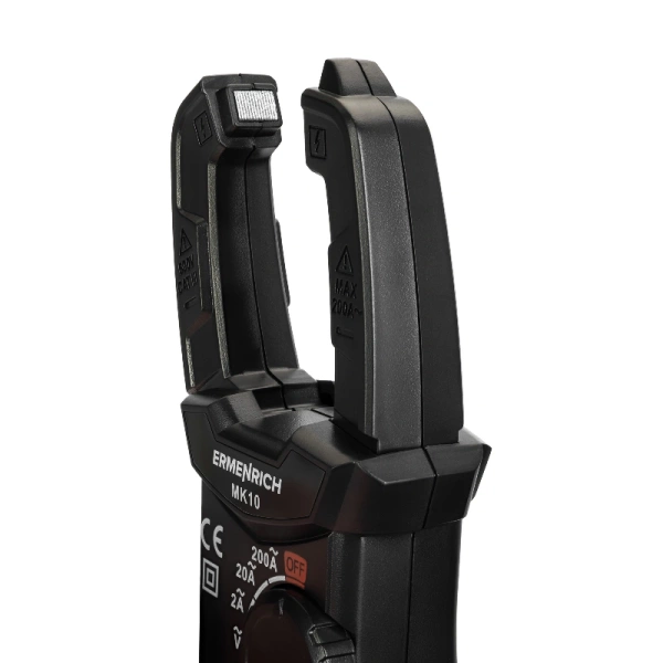 Токоизмерительные клещи Ermenrich Ping MK10, черный купить по низкой цене | МАКСПРОФИТ