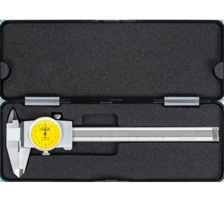 Штангенциркуль с круговой шкалой RGK SCC-150 купить по низкой цене | МАКСПРОФИТ