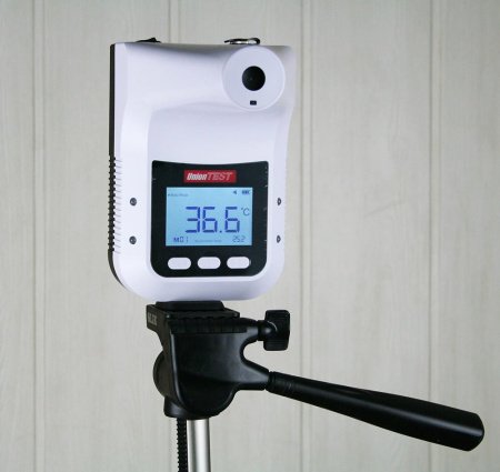 Автоматический инфракрасный термометр для контроля посетителей UnionTest K3 Pro купить по низкой цене | МАКСПРОФИТ