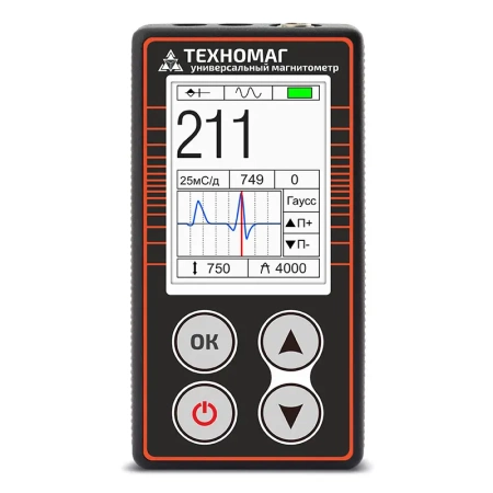 Универсальный магнитометр Техно-НДТ ТЕХНОМАГ с преобразователем Г-2С градиентометра и образцом купить по низкой цене | МАКСПРОФИТ