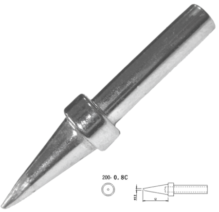 Жало Quick QSS200-T-0,8C купить по низкой цене | МАКСПРОФИТ