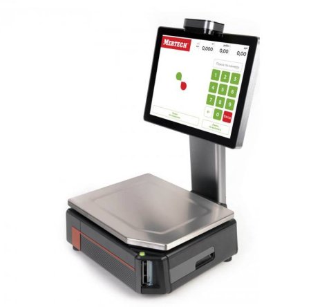 Весы с печатью этикеток M-ER 727 PM-32.5 (VISION-AI, 15', USB, Ethernet, Wi-Fi) купить по низкой цене | МАКСПРОФИТ