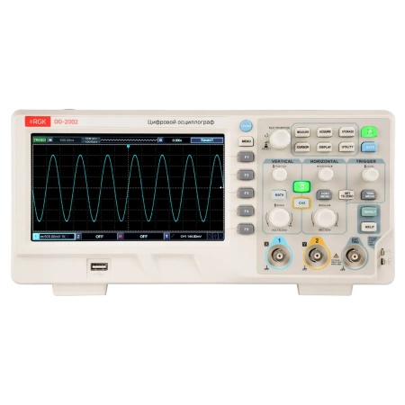 Цифровой осциллограф RGK DO-2002 купить по низкой цене | МАКСПРОФИТ