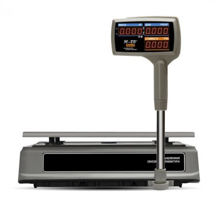 Торговые настольные весы M-ER 328 ACPX-15.2 "TOUCH-M" LED RS232 и USB с поверкой купить по низкой цене | МАКСПРОФИТ