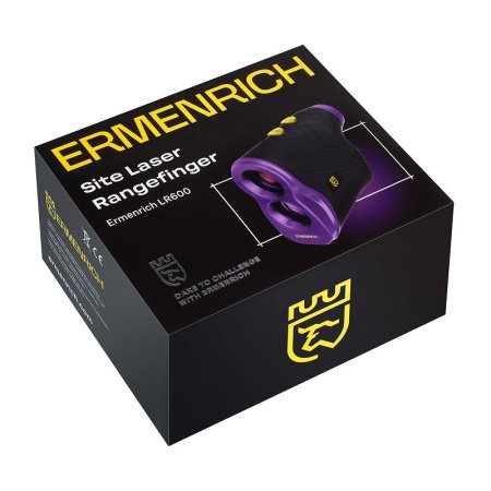 Лазерный строительный дальномер Ermenrich LR600, фиолетовый купить по низкой цене | МАКСПРОФИТ