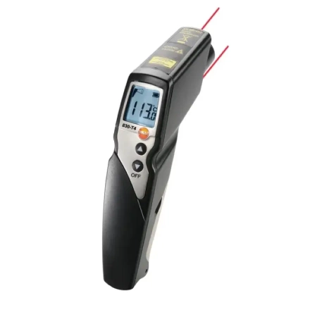 testo 830-T4 - Инфракрасный термометр с 2-х точечным лазерным целеуказателем (оптика 30:1) купить по низкой цене | МАКСПРОФИТ