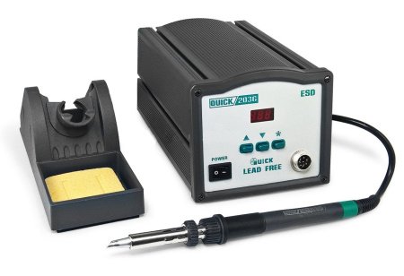 Паяльная станция Quick 203G ESD Lead Free купить по низкой цене | МАКСПРОФИТ