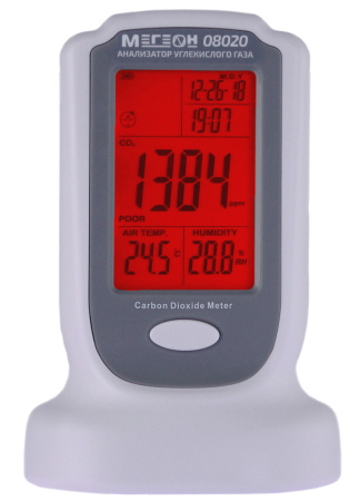 Измеритель концентрации углекислого газа МЕГЕОН 08020 купить по низкой цене | МАКСПРОФИТ