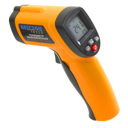 Бесконтактный термометр (пирометр) МЕГЕОН 16550 купить по низкой цене | МАКСПРОФИТ