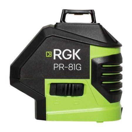 Комплект: лазерный уровень RGK PR-81G + штанга-упор купить по низкой цене | МАКСПРОФИТ