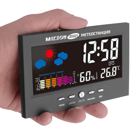Метеостанция МЕГЕОН 20221 купить по низкой цене | МАКСПРОФИТ
