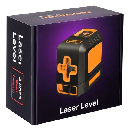 Лазерный уровень Ermenrich BASE LT10, черный купить по низкой цене | МАКСПРОФИТ