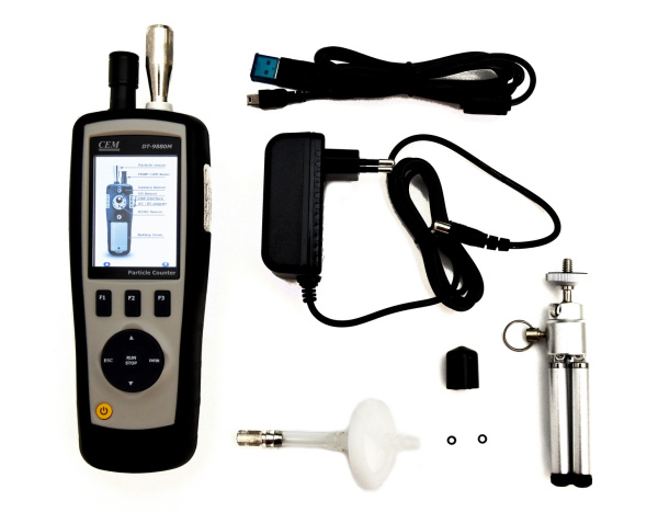 Счётчик пылевых частиц CEM DT-9880M купить по низкой цене | МАКСПРОФИТ